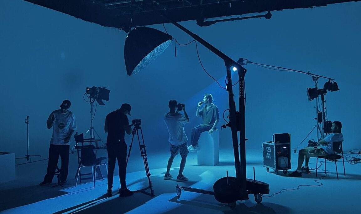 Just another day at the studio.